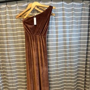 Baltic born crushed velvet dress